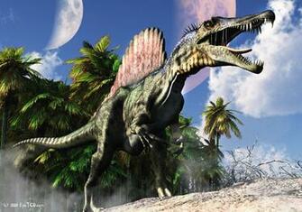 Dinosaurs Spinosaurus Photo Wallpaper HD