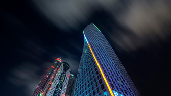 Wallpaper 4k Buildings Skyscraper Dubai Nights 8k