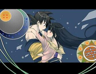 Ball Chi Son Goku Dragon Husband And Wife Wallpaper