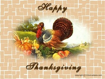 Thanksgiving Powerpoint Background Tips