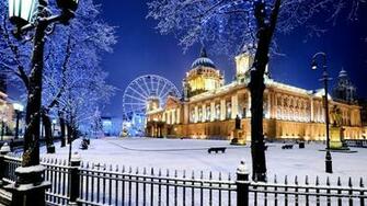 Winter Decoration HD Background Wallpaper Baltana