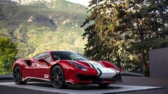 Ferrari Pista Custom Piloti 4k HD Wallpaper