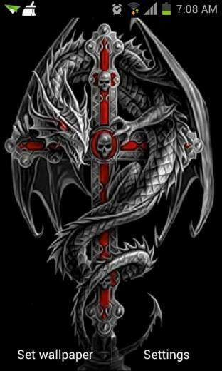 Dragon Cross Wallpaper Phone Pc Android iPhone And iPad
