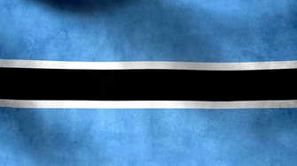 Photo Botswana Grunge Flag Africa Proud Isolated