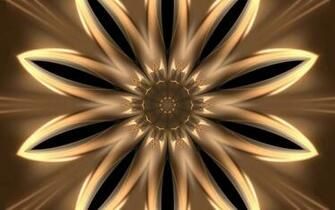 Wallpaper Kaleidoscope Patterns Stars Black HD Background