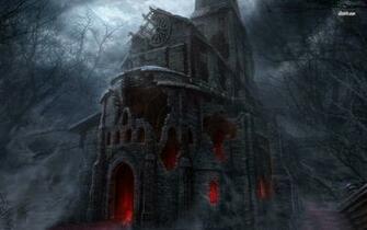 Castle Wallpaper Fantasy Victorian Gothic