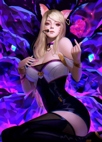 Lol League Of Legends Fan Art Wallpaper Campe Es Kda Popstar