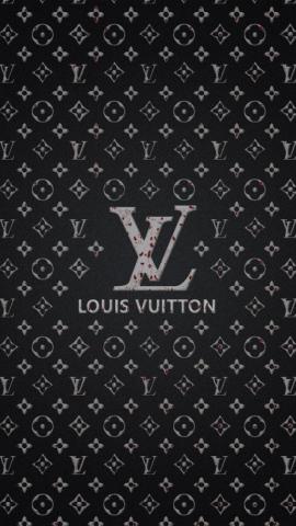 Louis Vuitton iPhone Wallpaper Font Brown Text Pattern Logo
