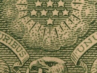 Dollar Bill Closeup