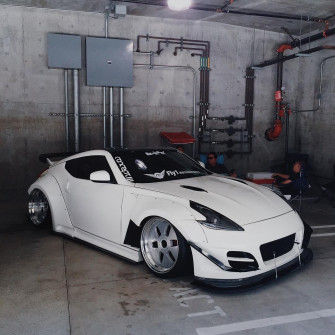 Wallpaper Jdm Sports Car Tuning Garage Nissan 370z Stance