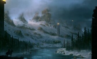 Winter Is Coming Digital Paintings Scenery Landscapescoolvibe