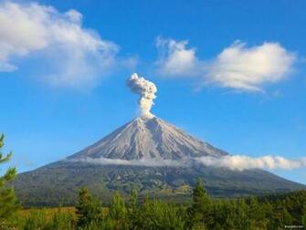 Semeru Volcano Wallpaper