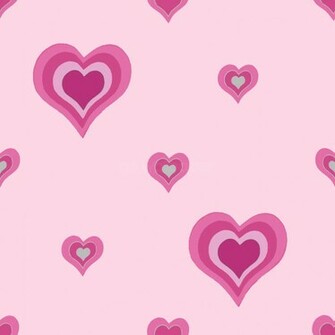 Buy Girly Pink Hearts Wallpaper At Gowallpaper