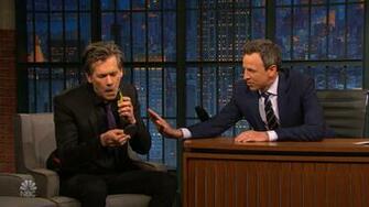 Seth Meyers Reveals He And Kevin Bacon Are Related See Their