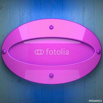 Pink Metal And Blue Wood Background Immagini E Fotografie Royalty