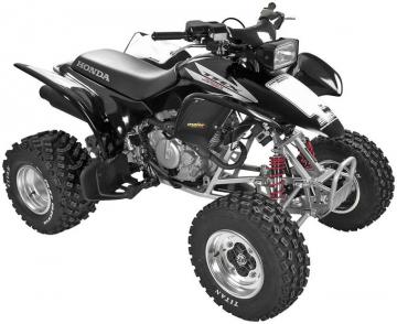 Maier Usa Custom Front Fender For Honda Trx300ex Black