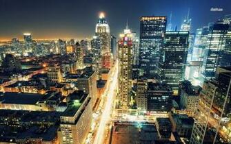 New York City At Night Wallpaper World