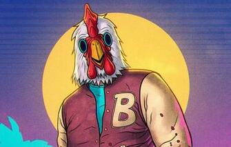 Wallpaper Hotline Miami Jacket Hlm2 Payday