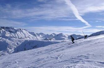 Ski Slope Wallpaper Image Nature
