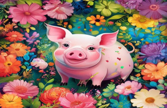 Cute Pig Wallpaper
