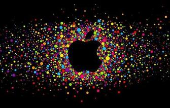 Wallpaper Circles Black Apple Fon Circle Image