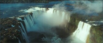 Iguazu Falls Image In Rainbow Location