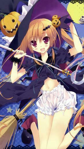 Anime Halloween Magic Thl W8 Wallpaper