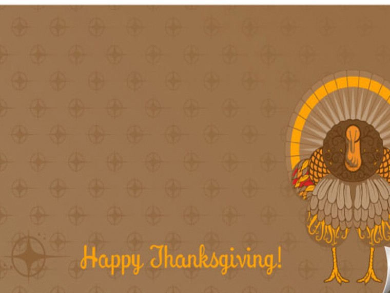 Thanksgiving Turkey Desktop Wallpaper