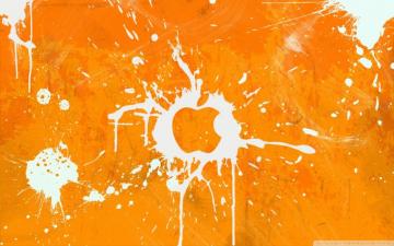 Splash Orange Ultra HD Desktop Background Wallpaper For 4k UHD Tv