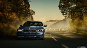 Alpina Bmw B7 Xdrive Blue Front HD Wallpaper