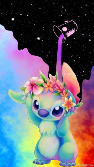 Telefoon Achtergrond Disney Collage Lilo And Stitch Drawings