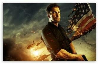 Gerard Butler In Olympus Has Fallen Wallpaper