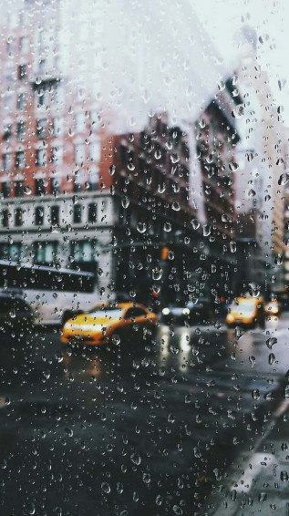 Enjoy The Tranquil Beauty Of Rainfall Wallpaper