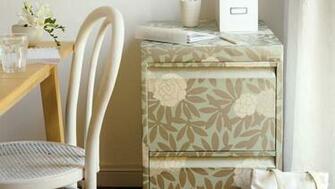 Wallpapering A Filing Cabinet Armoires Cabinets