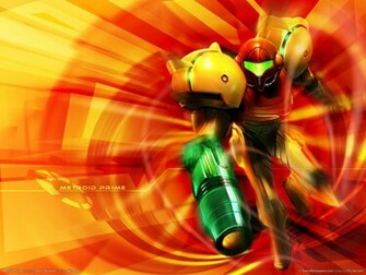 Metroid Prime Wallpaper Stock Photos