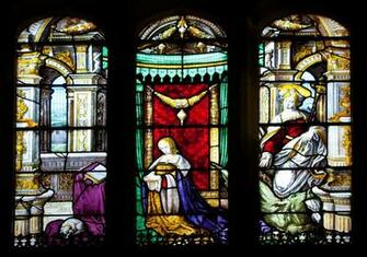 Stained Glass Art Window Religion V Wallpaper Background
