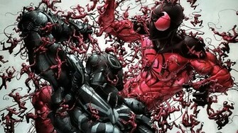 Venom Carnage Marvel Comics Scarlet Spider Wallpaper