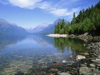 Montana Photo Lake Mcdonald Glacier National Park Wallpaper