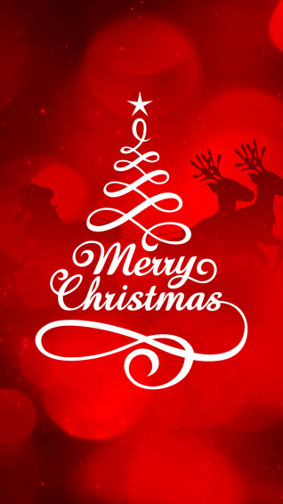Merry Christmas iPhone Wallpaper