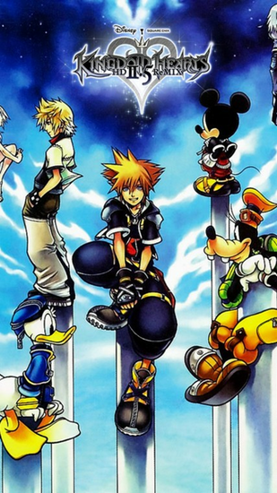Kingdom Hearts HD Remix iPhone Wallpaper By Happychappy76