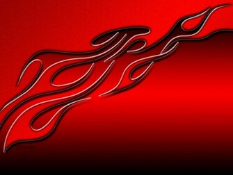Red And Black Flames Wallpaper By