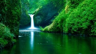 Punch Bowl Falls Oregon Usa Desktop Pc And Mac Wallpaper
