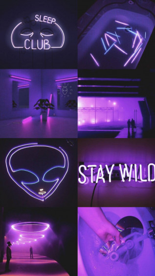 Dark Purple Aesthetic Wallpaper