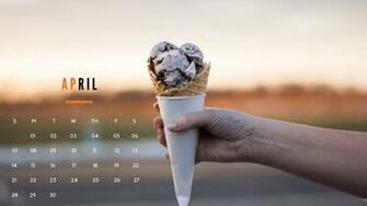 April Calendar Wallpaper