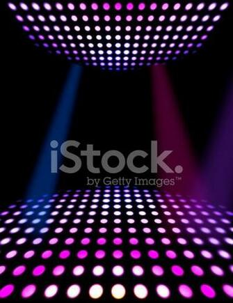 Dance Floor Disco Poster Background Stock Photos Image