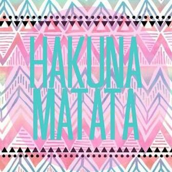 Hakuna Matata Wallpaper