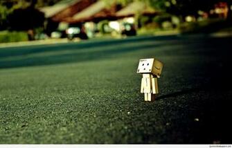 Feel Alone Wallpaper HD Quotespics Net Danbo