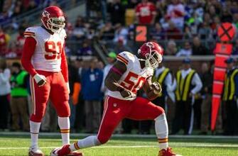Oct Minneapolis Mn Usa Kansas City Chiefs Linebacker Justin