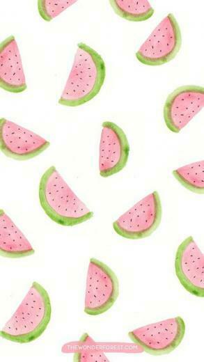 Cute iPhone Wallpaper Summer Watermelons