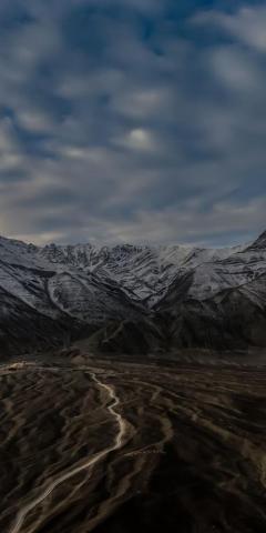 Dark Mountains Landscape Nature Wallpaper